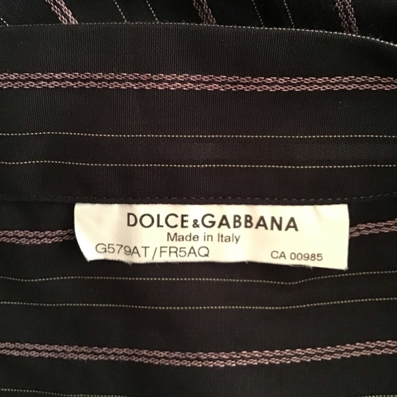 💙 DOLCE & GABBANA Men’s Tailored Shirt - Picture 7 of 7